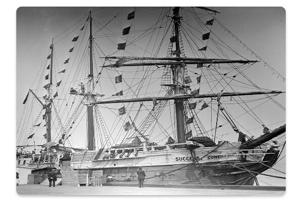 Stolmatta Vintage fartyg