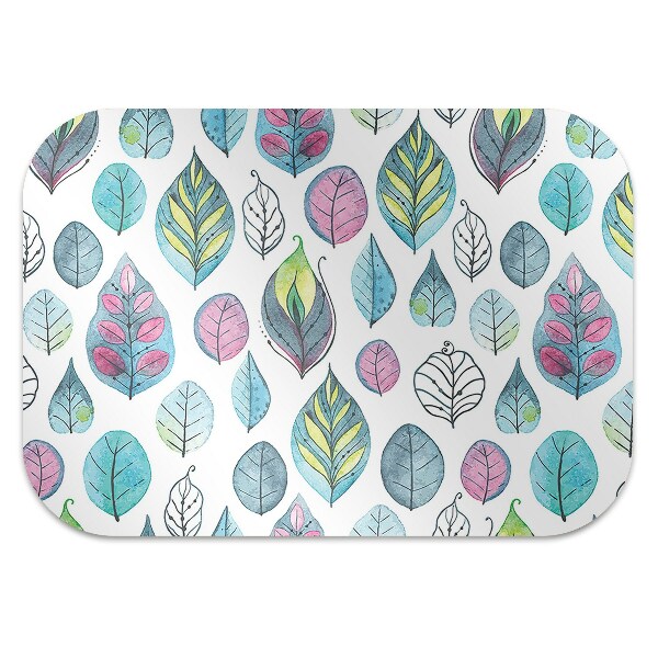 Matta under skrivbordsstol Tecknad blad