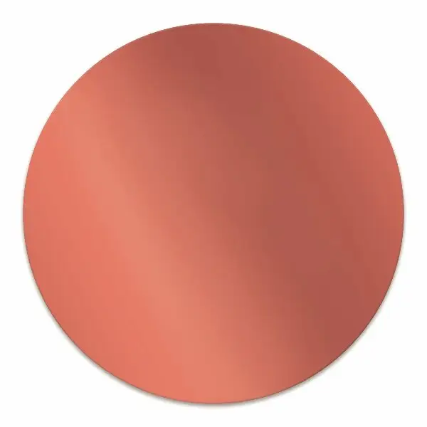 Golvskydd kontorsstol Pastellorange färg