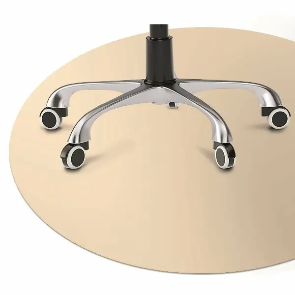 Golvskydd kontorsstol Beige färg