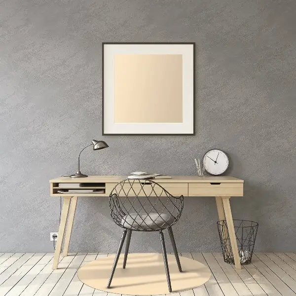 Golvskydd kontorsstol Beige färg