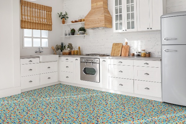 PVC plattor Färgglad mosaik