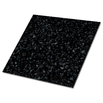 PVC plattor Klassiskt svart golv