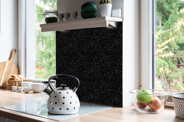 PVC plattor Klassiskt svart golv