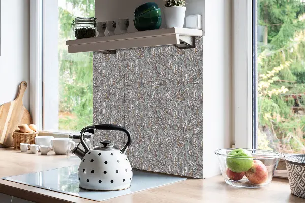 Självhäftande vinylplattor Östra blommönster