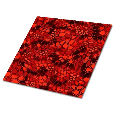 Självhäftande vinylplattor Hexagon kamouflage