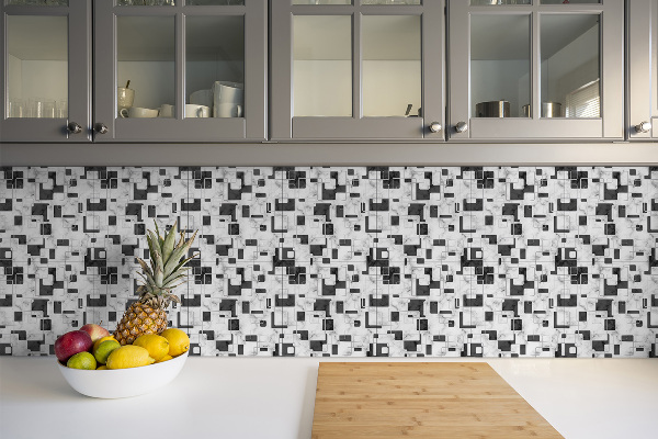 Vinylplattor självhäftande Mosaik på marmor