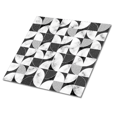Vinylplattor självhäftande Geometrisk mosaik