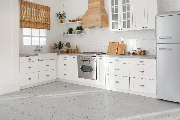 Självhäftande pvc plattor Arkitektonisk betong