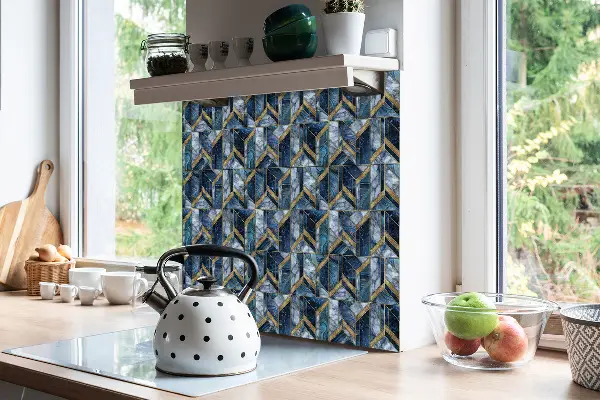 Självhäftande pvc plattor Modern abstraktion