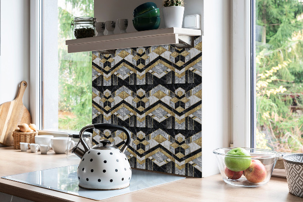 Självhäftande pvc plattor Geometrisk illusion