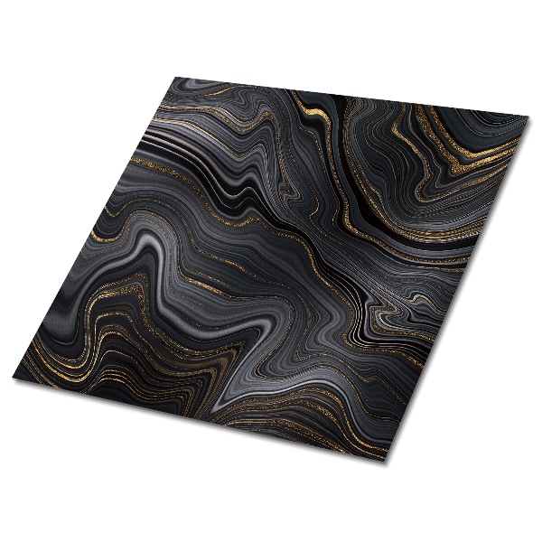 PVC plattor Mörk abstraktion