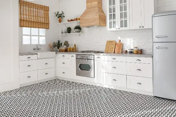 PVC plattor Geometrisk abstraktion