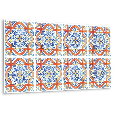 Självhäftande väggpanel Azulejos grafik