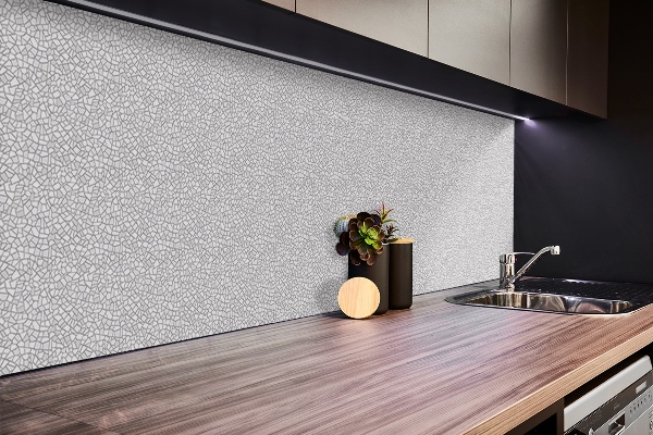 Självhäftande väggpanel Grå mosaik