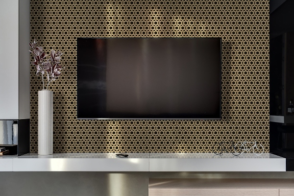 Självhäftande väggpanel Geometriska stjärnor