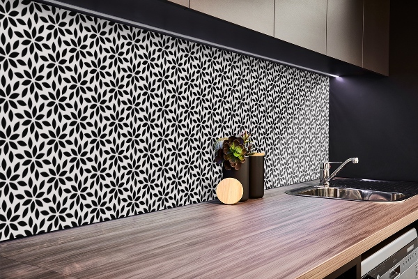 Självhäftande väggpanel Blommönster