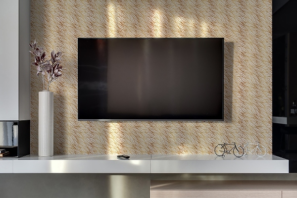 Självhäftande väggpanel Guldlöv