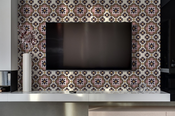 Väggpanel Arabblommor