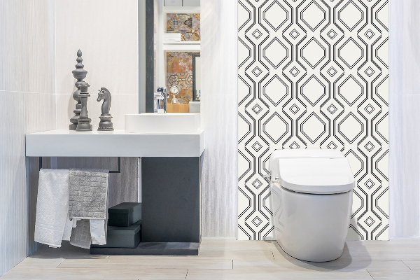 Väggpanel Geometriska linjer