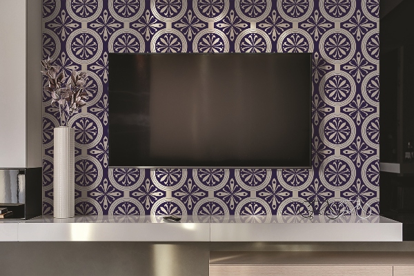 Väggpanel Påfågelfjädrar