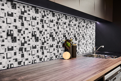 Väggpanel Mosaik på marmor