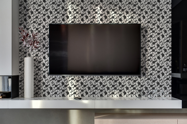 Väggpanel Geometrisk mosaik