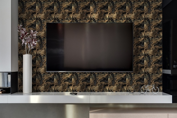 Panel på väggen Sandabstraktion