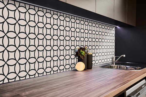 Panel på väggen Geometriska hjul