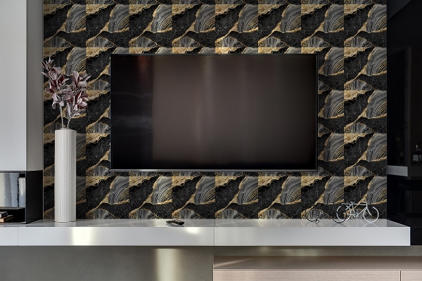 Självhäftande väggpanel Marmormosaik