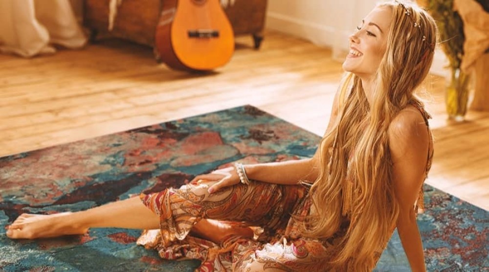 Boho-mattor - en unik atmosfär med en konstnärlig twist