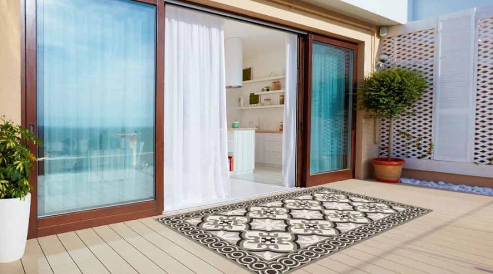 Marockansk terrassmatta