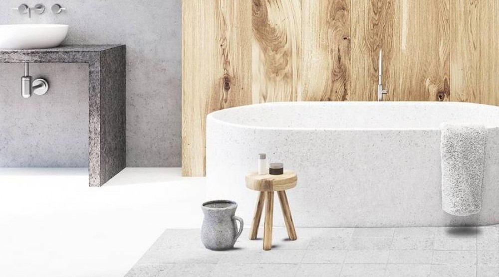 vinylmattor för badrummet