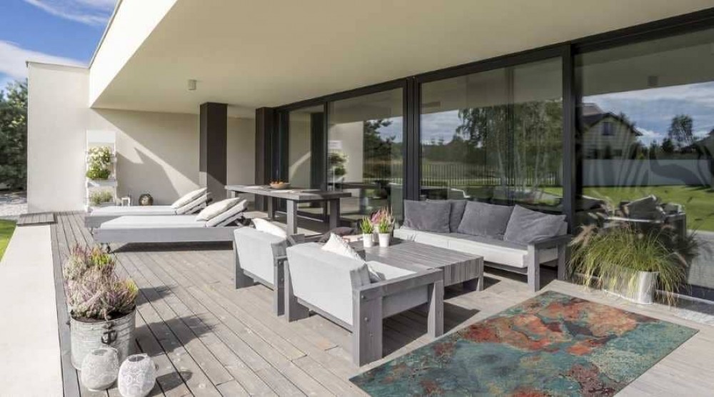 hur man ordnar en terrass