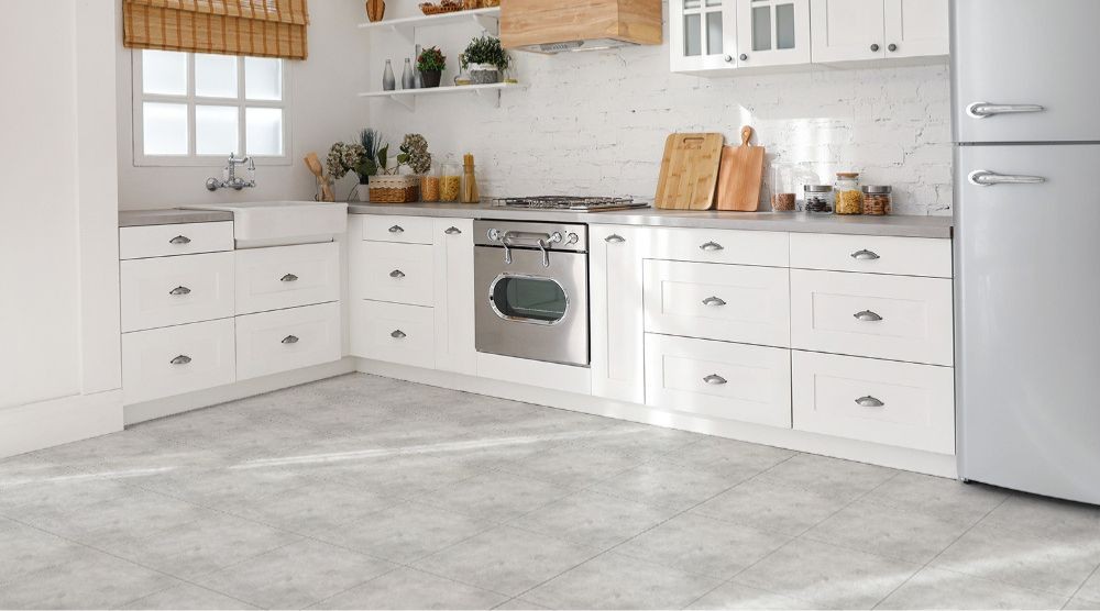 vad för köksgolvet?