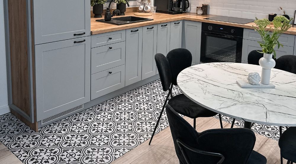 vad för köksgolvet?