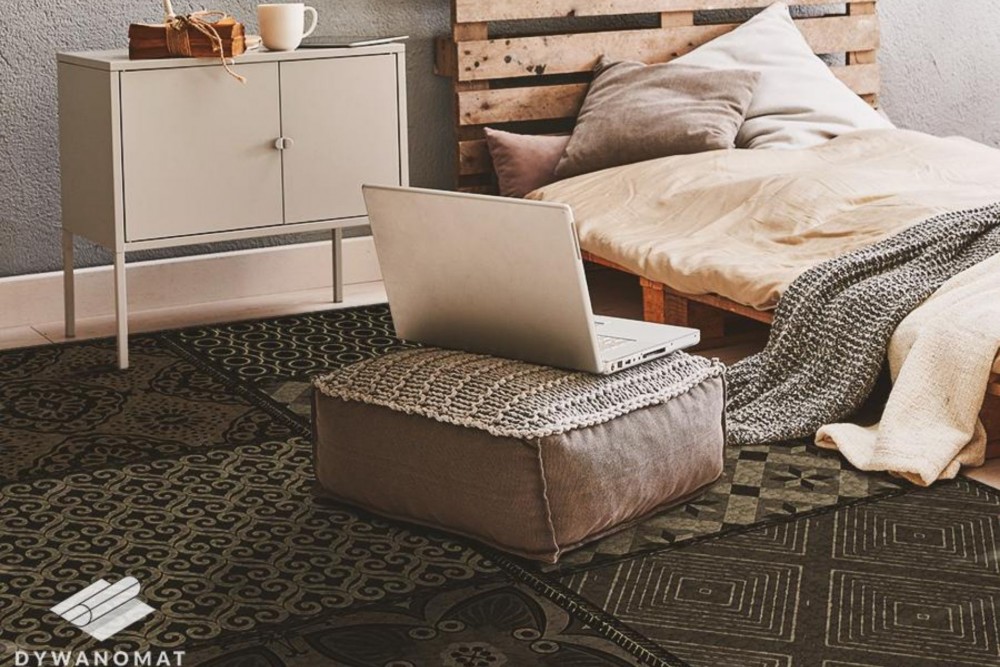 Intressanta mönster och former av mattor